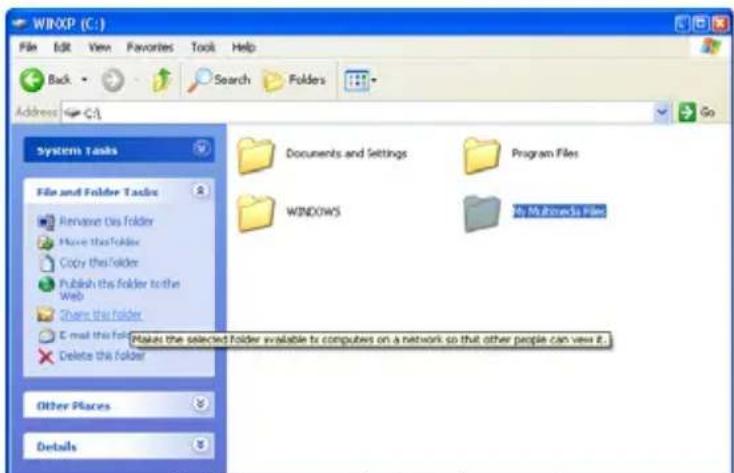 CONCEPTRONIC Media Giant met DVBT - Windows XP'de dosya paylasimi - 1