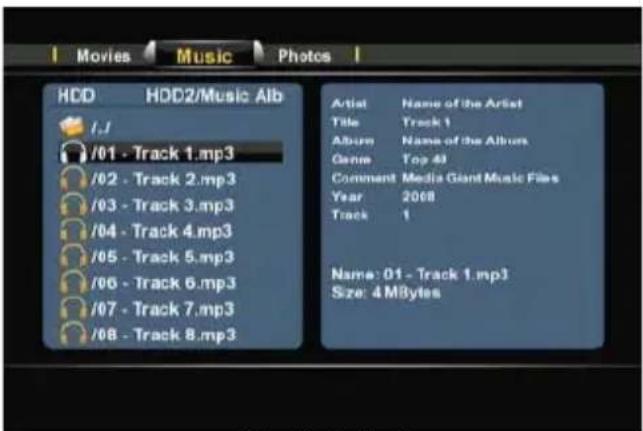 CONCEPTRONIC Media Giant met DVBT - Wiedergabe von Musik - 1