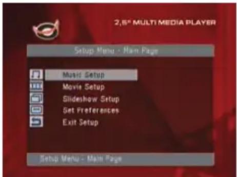 CONCEPTRONIC CMED2PRO - Setup Menu - 1