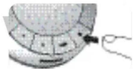 PHILIPS SCD487 - Koppla på / av nattlampan - 1