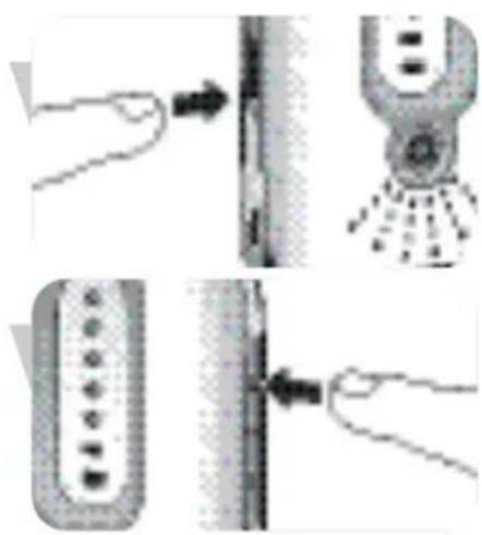 PHILIPS SCD487 - Regolazione della sensibilità del microfono - 1
