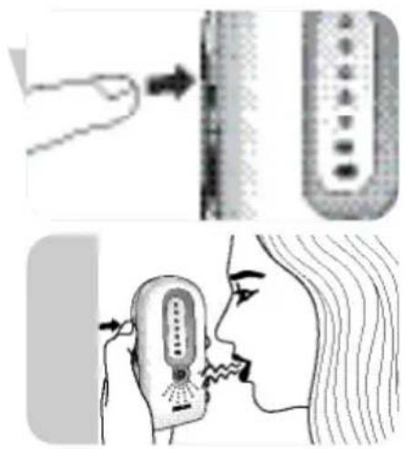 PHILIPS SCD487 - Mikrofonin herkkyden saatö - 1
