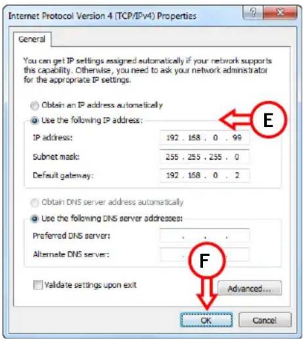 CONCEPTRONIC C150APM - Konfiguration einer festen IP-Adresse - 4