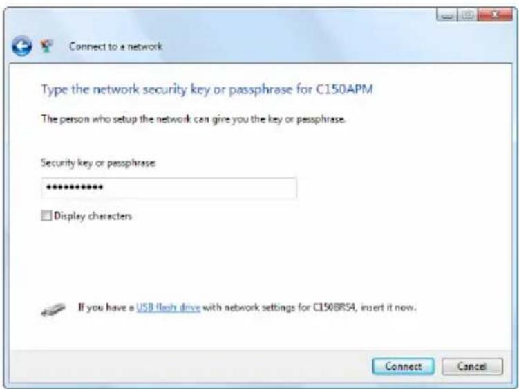 CONCEPTRONIC C150APM - Connexion manuelle sous Windows Vista - 3