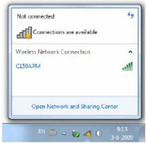 CONCEPTRONIC C150APM - Windows 7'de manuel baglanti - 1