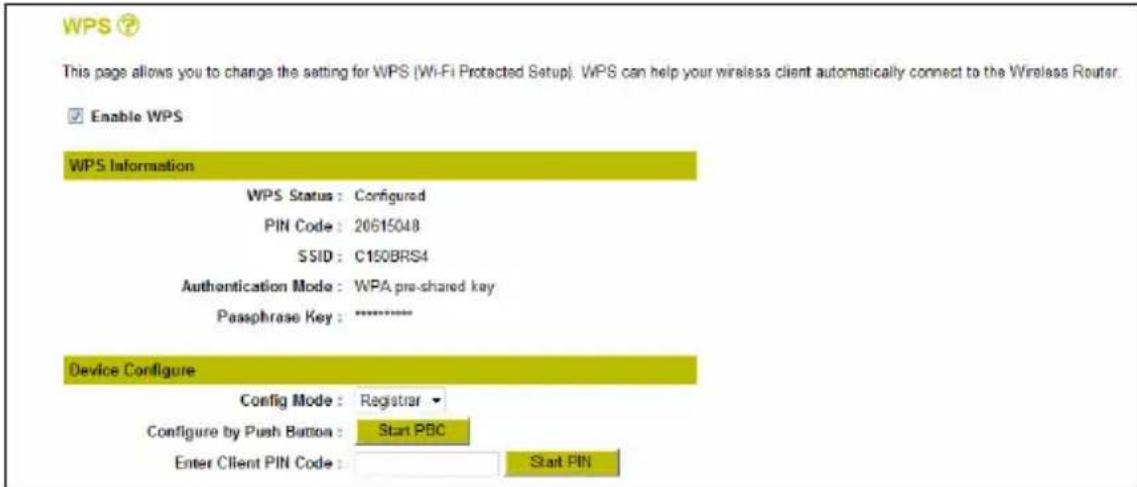 CONCEPTRONIC C150APM - WPS con的技术 de Codig PIN - 1