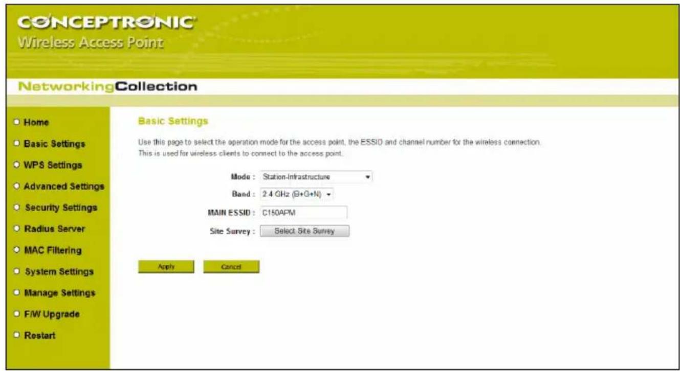 CONCEPTRONIC C150APM - Criar uma ligação em ponte - 1