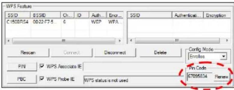 CONCEPTRONIC C150APM - WPS - PIN Code technology - 2