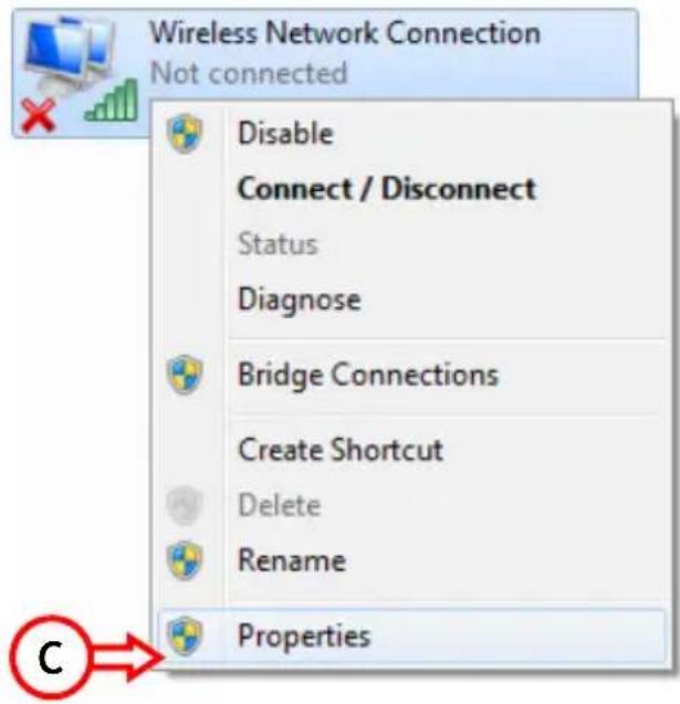 CONCEPTRONIC C150APM - Configuring a fixed IP address - 2