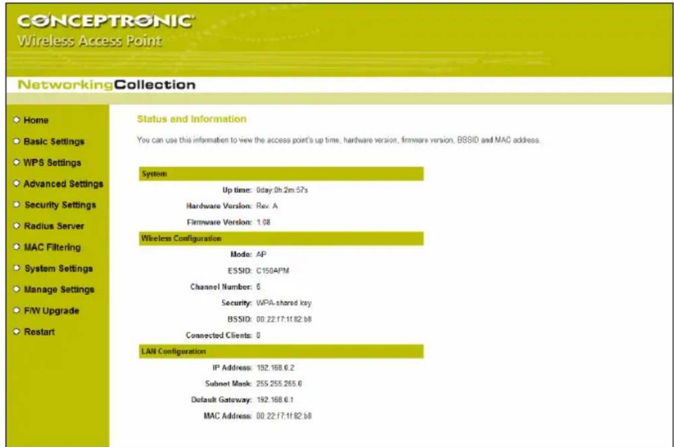 CONCEPTRONIC C150APM - Registrazione - 2