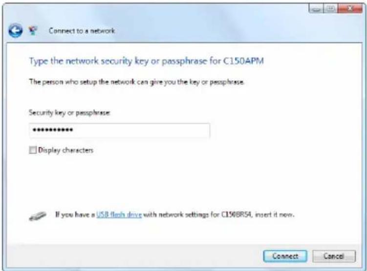 CONCEPTRONIC C150APM - Manuelle Verbindung unter Windows Vista - 3