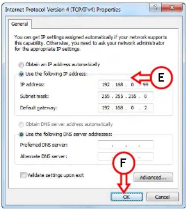 CONCEPTRONIC C150APM - Configurar una direccion IP determinada - 4