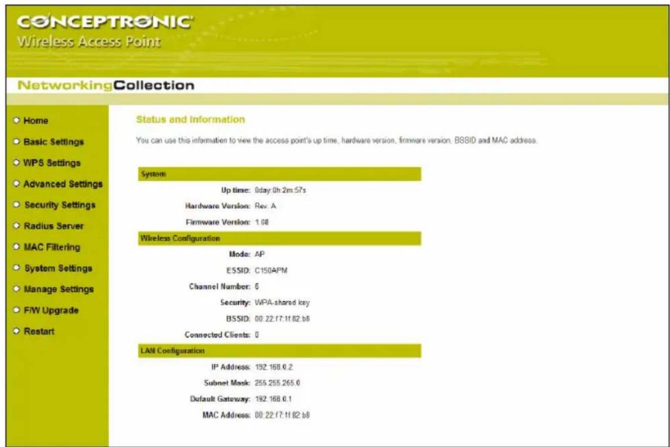 CONCEPTRONIC C150APM - Aanmelden - 2