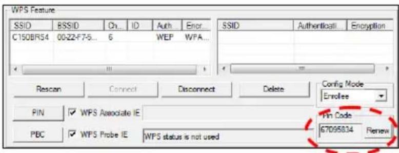 CONCEPTRONIC C150APM - WPS - Pin-Code-Verfahren - 2