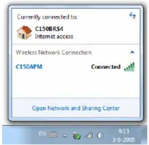 CONCEPTRONIC C150APM - Manuelle Verbindung unter Windows 7 - 5