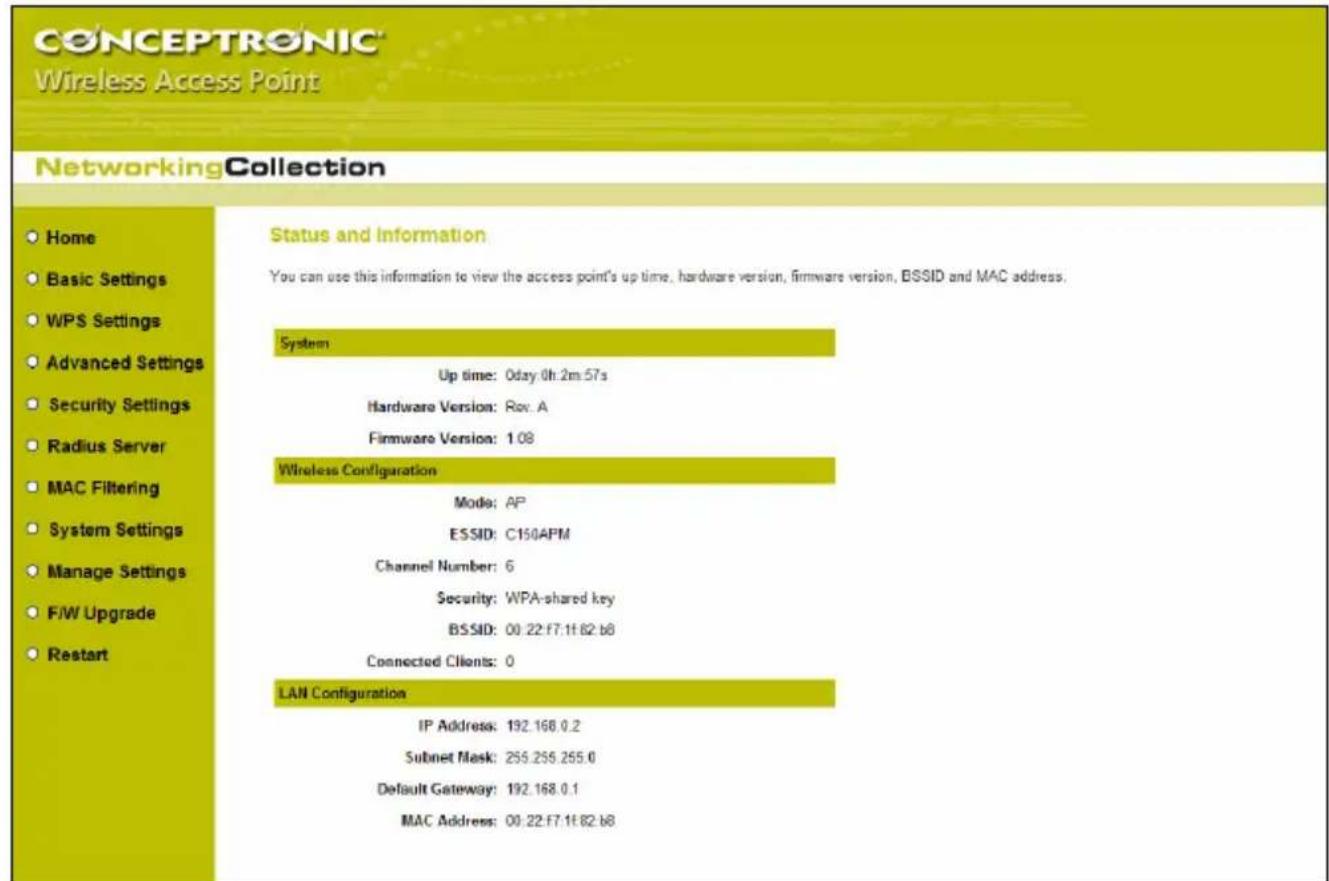 CONCEPTRONIC C150APM - Iniciar sesión - 2
