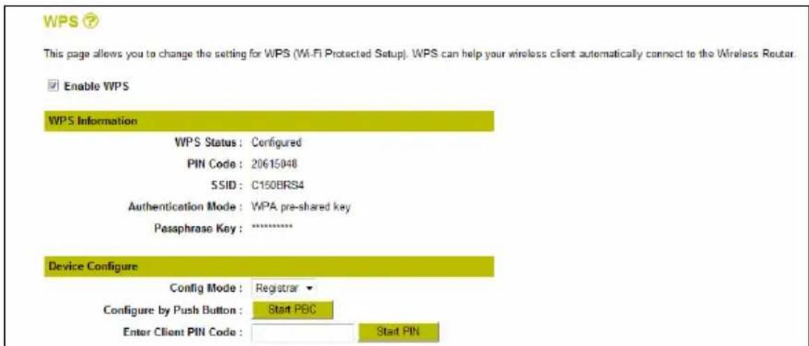 CONCEPTRONIC C150BRS4 - WPS - verbinden met een pin-code - 1