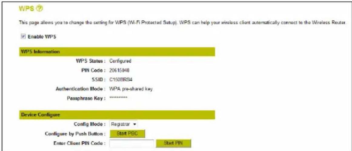 CONCEPTRONIC C150BRS4 - WPS - Technologie de Code Pin. - 1