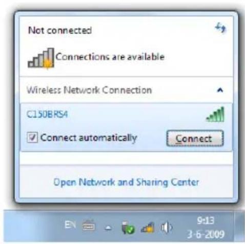 CONCEPTRONIC C150BRS4 - Connessione manuale a Windows 7 - 2