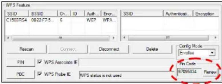 CONCEPTRONIC C150BRS4 - WPS - Technologie de Code Pin. - 2