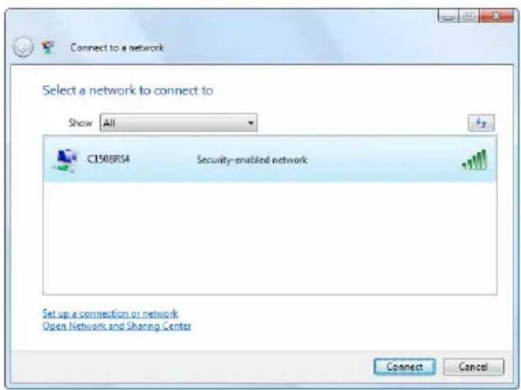 CONCEPTRONIC C150BRS4 - Connessione manuale a Windows Vista - 2