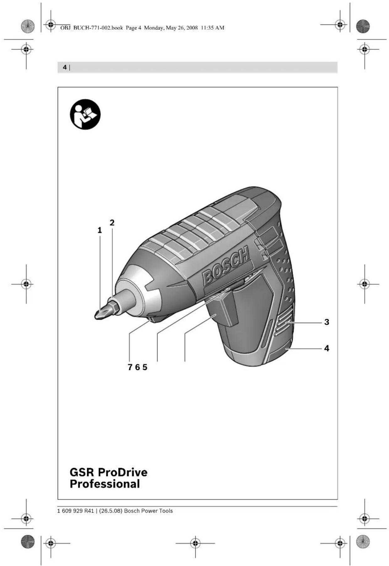 BOSCH GSR ProDrive - 4