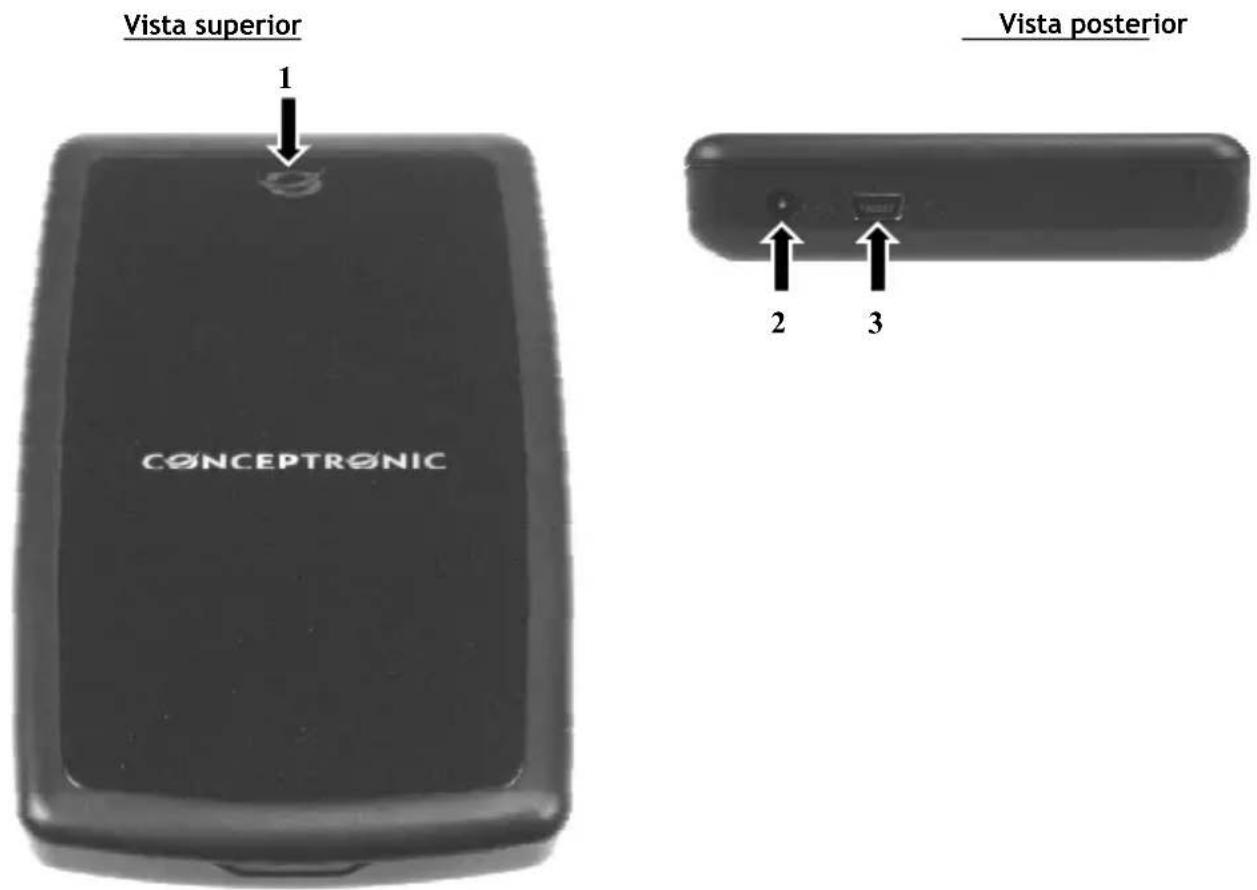 CONCEPTRONIC CHD2ULB160 - Contenido del paquete - 1