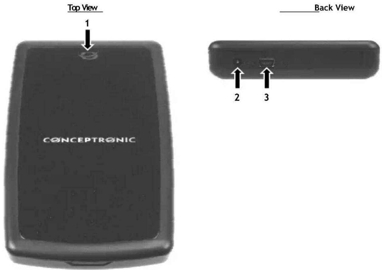CONCEPTRONIC CHD2ULB160 - Package contents - 1
