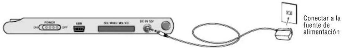 BRAUN DigiAlbum 7 - Usar adaptor de red - 1
