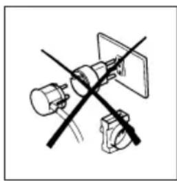 CDA SC145SS - ANSCHLUSS DER VERSORGUNGSKABEL AN DAS NETZ - 1