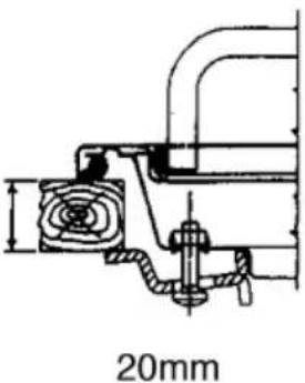 CDA HCE550BL - Instructions pour l'encastrement dans les meubles - 4