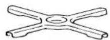 CDA HCE340SS - PETITE GRILLE POUR PETIT RECIPIENTS (en option) - (fig. 2.5) - 1