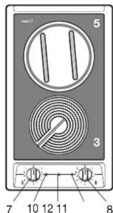 CDA HCE340SS - CONTROL PANEL DESCRIPTION - 3