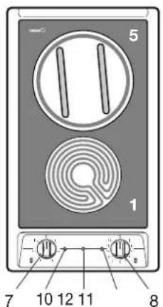 CDA HCE340SS - DESCRIPCION DE LOS MANDOS - 3