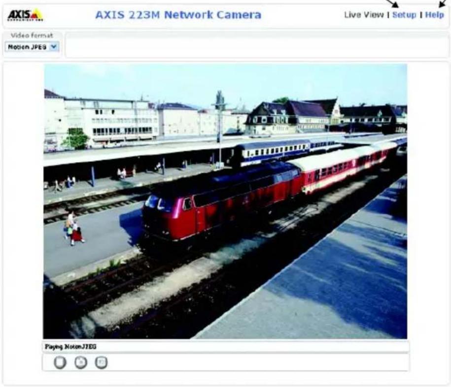 AXIS 0221002 - Configuración de la contraseña - 1