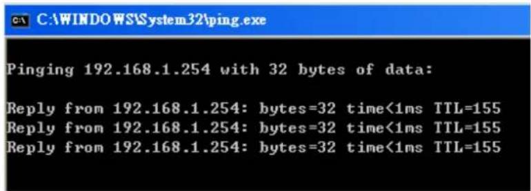 LEVELONE WBR3470B - Verifying Your Local Network Connection with the Device - 2