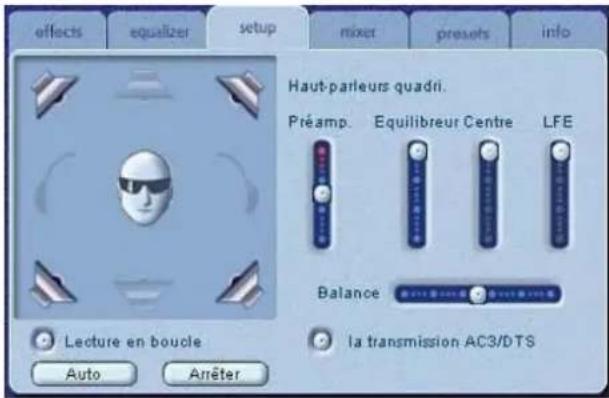 PHILIPS PSC805 - Configuration des haut-parleurs non valide - 1