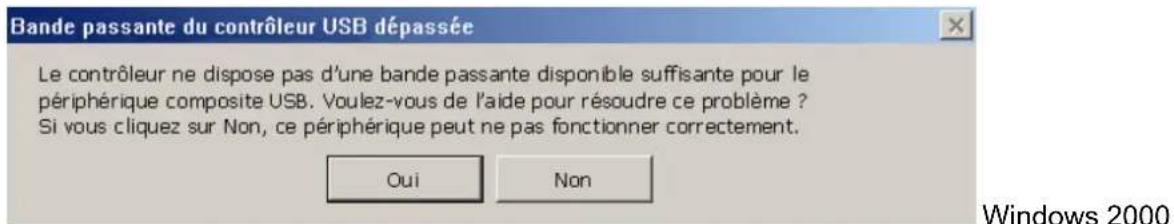 PHILIPS PSC805 - Message d'erreur système - 2