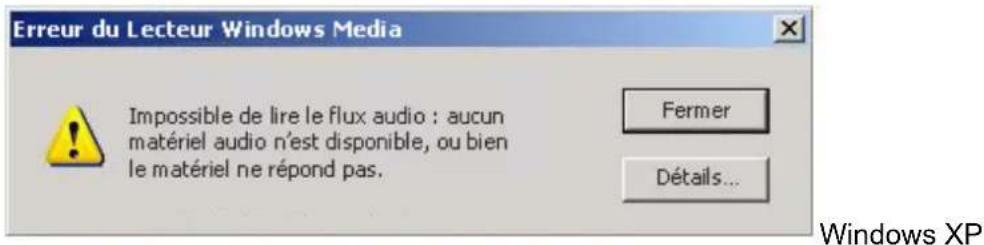 PHILIPS PSC805 - Message d'erreur système - 1