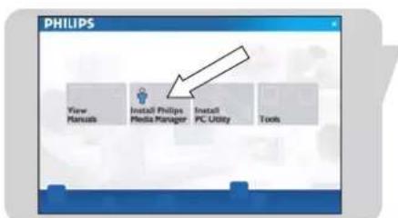 PHILIPS SLA5500 - Installation de Philips Media Manager - 1