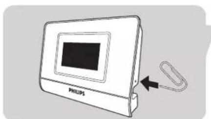 PHILIPS SLA5500 - Exécution d'une réinitialisation vers les paramètres d'usine - 1