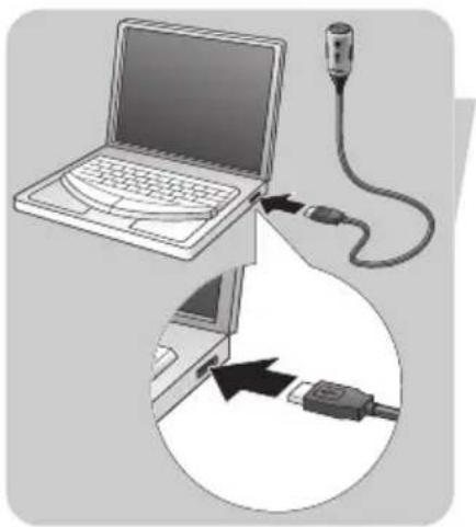 PHILIPS SPC610NC - Connexion de la WebCam à votre PC portable - 1