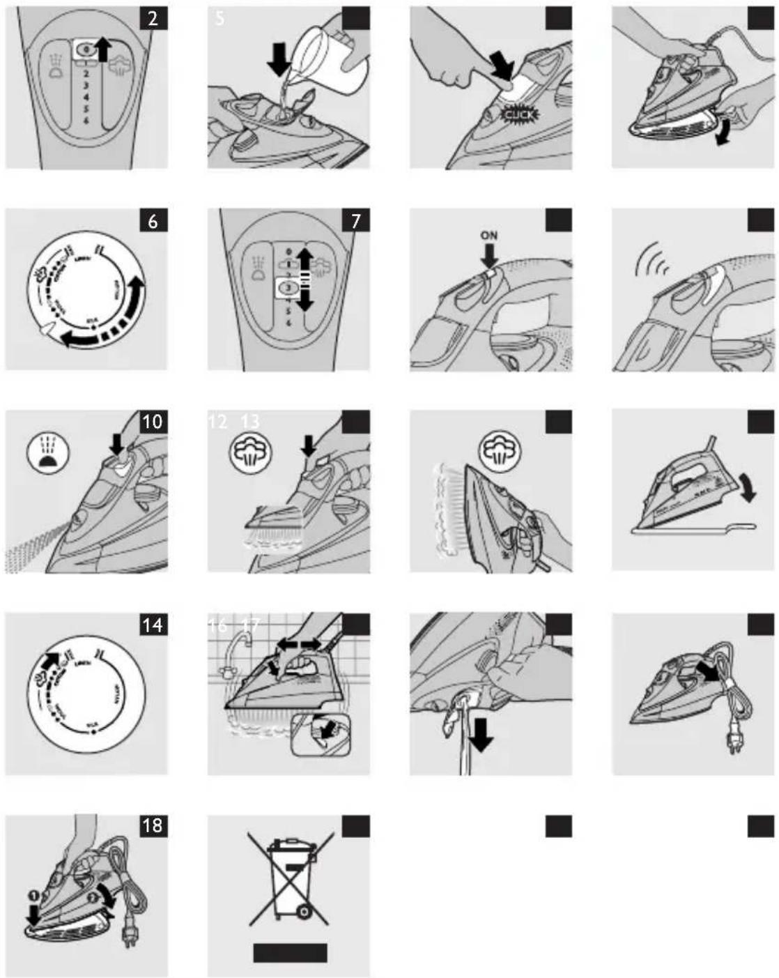 PHILIPS Azur Ionic Steam iron - Problemen oplossen - 7