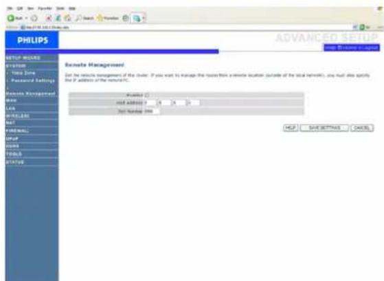 PHILIPS SNB5600 - Gestion à distance/Remote Management - 1
