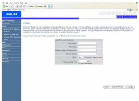 PHILIPS SNB5600 - PPPoE - 1