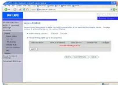 PHILIPS SNK5620 - Blocage des URL - 1