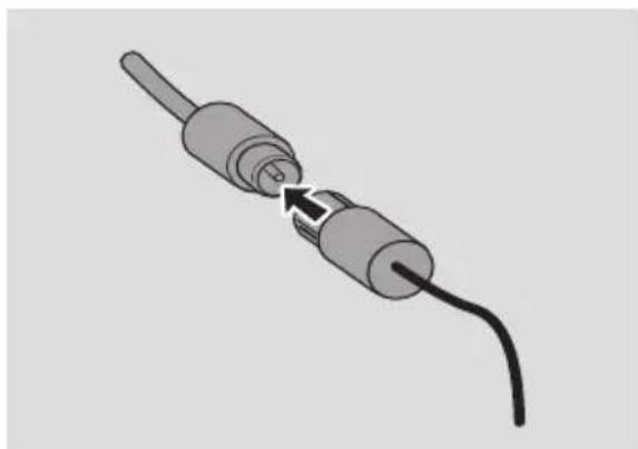 PHILIPS Streamium WACS57 - Ⓐ Connexion d'Antenne - 2