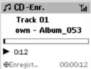 CD -Enr. Track 01 own - Album_053 0:12 ©Enregist... 00:00:12