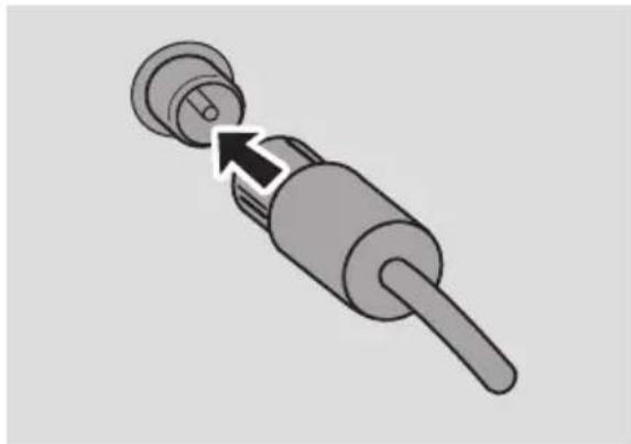 PHILIPS Streamium WACS57 - Ⓐ Connexion d'Antenne - 1