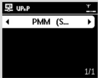 PHILIPS WACS7005 - Reproduccion de música desde el dispositivo UPnP - 1